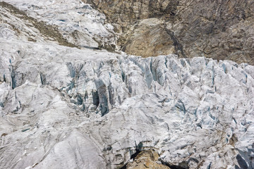 Fototapeta na wymiar Gletscherbruch im Val Veny