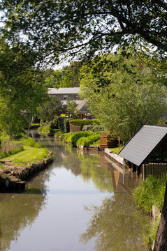 spreewald kanal wasserlauf wasser