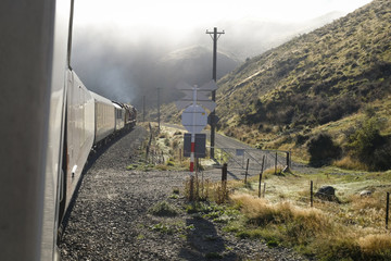 Transalpine Train on the South Island of New Zealand