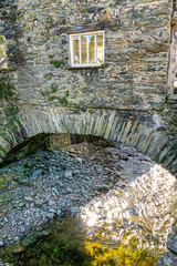 Close up of The Bridge House, Ambleside.