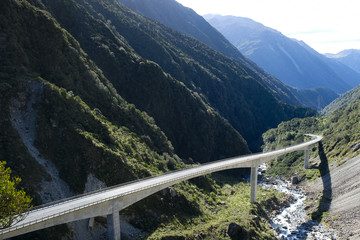 Otira Gorge Viaduct, New Zealand