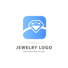 Logo design abstract engagement vector template.