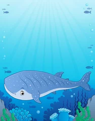 Fotobehang Whale shark theme image 1 © Klara Viskova
