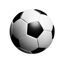 Fototapeta premium Fussball Klassisch Freisteller