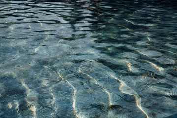 blue water texture