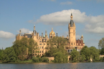 Schweriner Schloss von Süden
