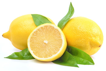 Naklejka na ściany i meble Lemon fruit