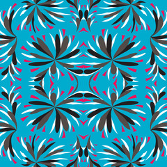 bright colored seamless abstract pattern for your design quality illustration