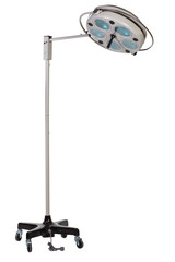 Modern medical equipment - adjustable surgery lamp in operating room