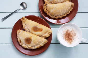 pastissets, typical pastries of Catalonia, Spain