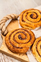 Traditional cinnamon rolls