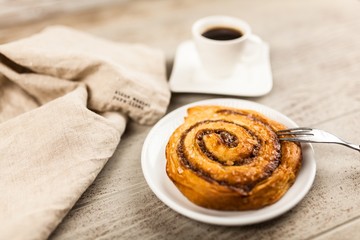 Traditional cinnamon rolls