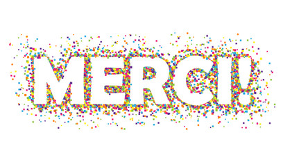 Bannière "MERCI" © Web Buttons Inc