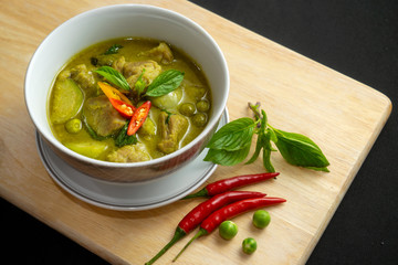 Thai green curry