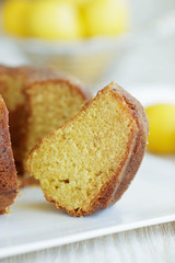 Cupcake on a sponge cake 