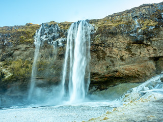Obraz premium Seljalandsfoss waterfall in Iceland
