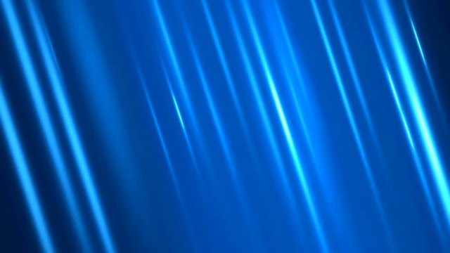 Colorful Diagonal Light Rays Background Animation - Loop Blue
