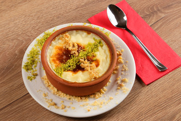Turkish Style Rice Pudding