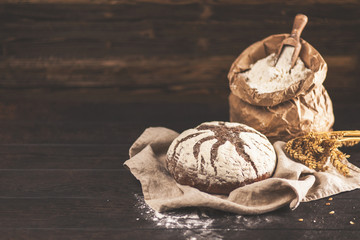 Fototapeta premium Bag of flour