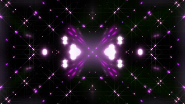 flashing purple light on black background, loop