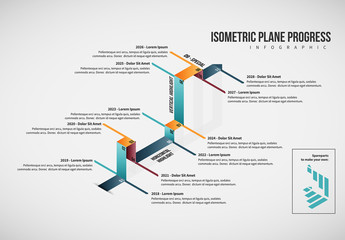 3D Path Timeline Layout