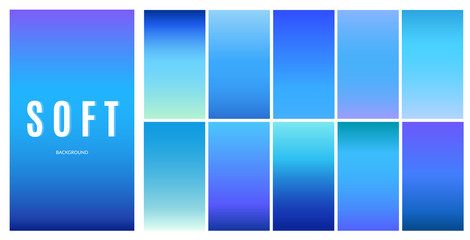 Creative soft color background design