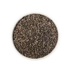Chia Seeds Isolated
