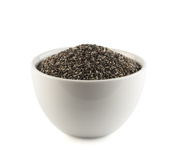 Chia Seeds Isolated