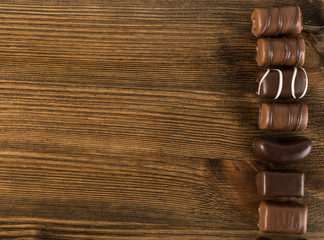 Chocolate Sweets Background