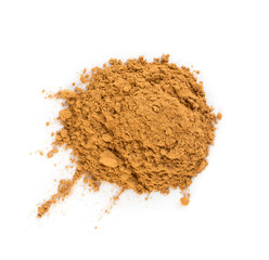 Fototapeta na wymiar Dry Cinnamon Powder Isolated