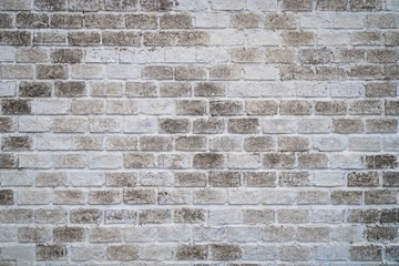 Brick wall black grey color tone background