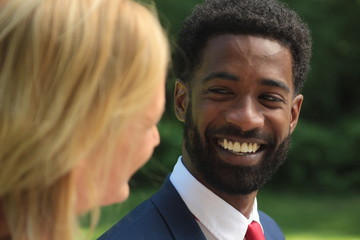 Beautiful happy love couple