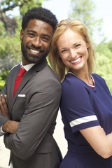 Beautiful happy love couple