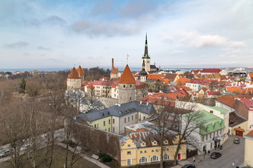 Obraz premium Tallinn, die Hauptstadt von Estland (Estonia)