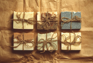 Organic handmade soap.