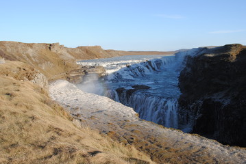 Gulfoss Waterfall