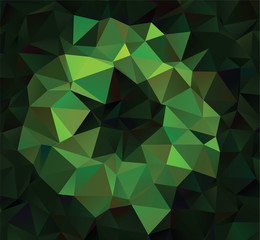 Abstract vector  polygonal  background. Low poly triangular pattern. The best graphic resourse for your design works.