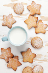 Cookies and milk