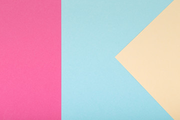 Multicolor background from a cardboard of different colors