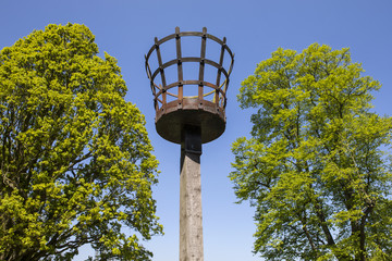 Beacon in Colchester Castle Park in Essex