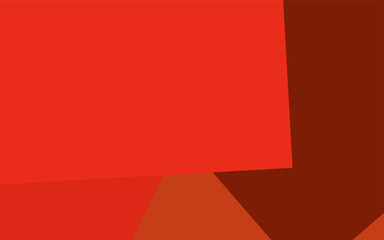 Light Red vector polygonal design pattern. Consist of gradient rectangles in origami style.