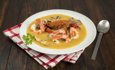 Sopa de marisco
