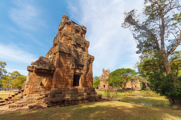 Naklejka premium Ruins at Ankor Wat, Siem Reap, Cambodia