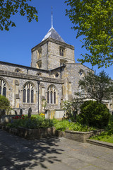 Fototapeta na wymiar St. Nicholas Church in Arundel
