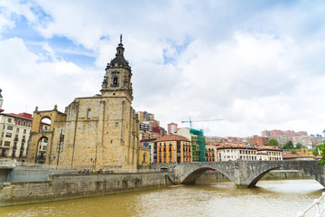 panoramic view of bilbao, Spain
