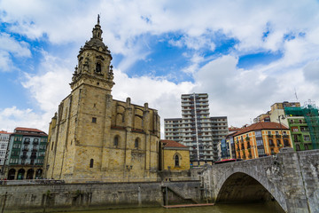 Obraz premium panoramic view of bilbao, Spain