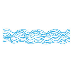 Water wave Logo Template
