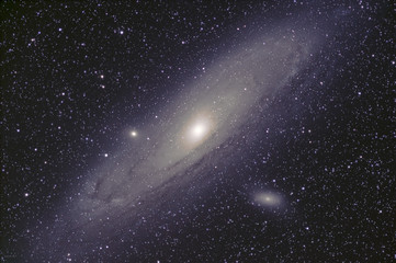 Fototapeta na wymiar The Andromeda galaxy, M31