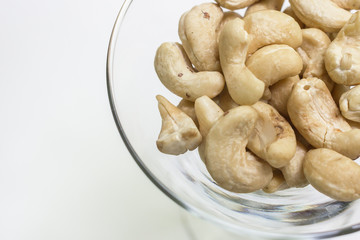 Dried Cashew Closeup