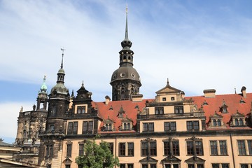Fototapeta na wymiar Dresden Residenz Palace